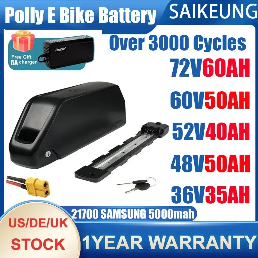 Electric Bicycle Battery 72V 30Ah - 전기 자전거 배터리 다운튜브 하일롱 폴리