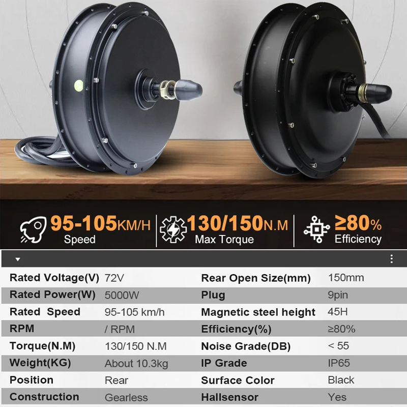 새로운 MTX39 72V 5000W 전기 자전거 변환  - Ebike Conversion Kit 72V 3000W 리뷰 및 가격