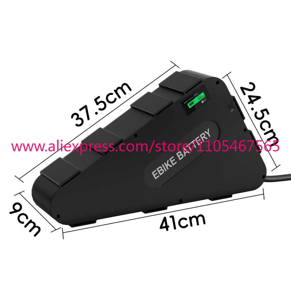 삼각형 전기 자전거 리튬 배터리 52V 60V 72V  - Electric Bicycle Battery 72V 30Ah 리뷰 및 가격
