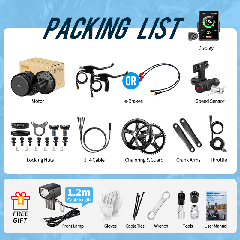 바팡 UART 미드 드라이브 모터 750W 500W 2 - Bafang Bbs02B 48V 750W Mid Drive Kit 리뷰 및 가격